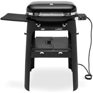 Weber Barbecue Elettrico Weber Lumin Large con Stand Nero (92010853)