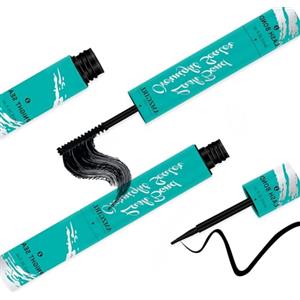 AMZGIRL LASH House of Lash Bond e Seal Clusters Glue Mascara Wall 12ml Lunga Durata 72 Ore Nero 2 in 1 DIY (Gaoshe)