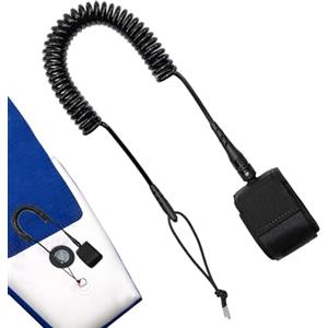 Generic Corda da surf | Banda retrattile portatile resistente galleggiante | Corda di sicurezza per tavola da surf | Per sci nautico, wakeboard, boarding, surf, barca, acqua, mare e sport acquatici