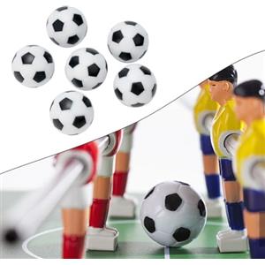 Yhenlovtt Palline di ricambio Barcellona da 32 mm, confezione da 6 o Roma Tables, compatibili con calciatori da 135 cm, per biliardino da tavolo Mini