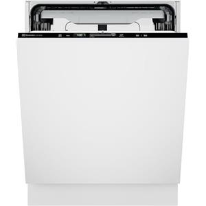 Electrolux E62LB203S Lavastoviglie da Incasso Totale 14 Coperti, Classe B, 44 dB, Motore Inverter, 360Clean, QuickSelect Connect Controllo Consumi, Luce a Pavimento, 818x596x550 mm