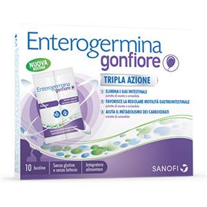 ENTEROGERMINA GONFIORE TRIPLA AZIONE 10 BUSTINE BIPARTITE