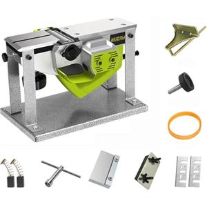 JKAPCYJFHF Pialla elettrica per legno, portatile, da tavolo, per falegnameria, 1000 W, 220 V