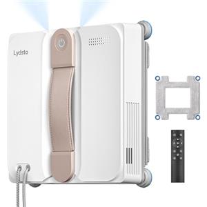 Lydsto WL07Max Robot Lavavetri Compatto, Quattro Ugelli ad Ultrasuoni, Pulizia Degli Angoli, 8000 Pa Lavavetri Elettrico, Serbatoio da 110ML, 4 Modalità di Pulizia