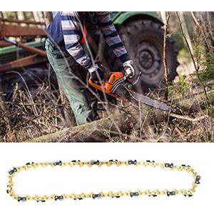 Blaihild Catena per Elettrica da 12 Pollici 45 Maglie di Trasmissione in Acciaio 45 Denti per la Maggior Parte delle Lame per da 12 Pollici di Ricambio, Vibrazioni Ridotte, Facile Installazione per
