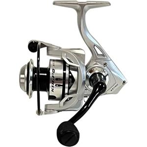 Kolpo Astro Mulinello da Pesca per Spinning ed Eging, Grafite ad Alta Tenacità e Alluminio Anodizzato, 252 g, Rapporto di Recupero 5.2:1, Sistema Anti-Ritorno Istantaneo