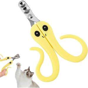 Generisch Clip per unghie per cucciolo di gatto, tagliaunghie per animali domestici, strumento portatile per la cura degli animali domestici, forbici professionali per criceti, conigli, gattini