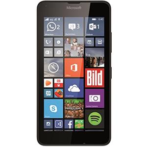 Microsoft Lumia 640 LTE (4G & 3G) Smartphone, Display HD-IPS 5 Pollici, Processore Quad-Core 1,2 GHz, Fotocamera 8 MP, Batteria 2500 mAh, Windows Phone 8.1, Nero [Germania]