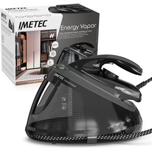 Imetec Energy Vapor, Ferro da Stiro con Generatore di Vapore, 6.5 BAR Pump, Colp