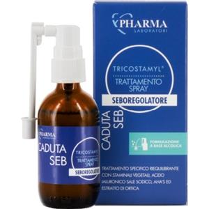 Ypharma Trattamento Seboregolatore Spray 50ml per Capelli Grassi con Staminali Vegetali e Acido Ialuronico