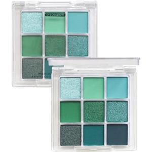 Generico Ombretto Verde Glitterato, Ombretto Scintillante Occhi, Palette Di Ombretti Glitter, Palette Ombretti Occhi Verdi, Palette Di Ombretti Per Trucco, Lunga Durata Per Halloween Natale Trucco Scenico