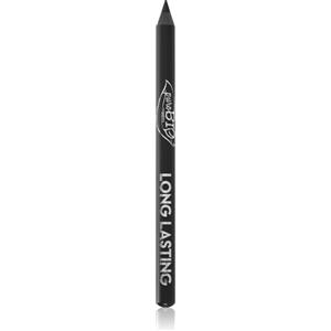 Purobio Matita Occhi Long Lasting Nero Intenso - Mina Morbida, Lunga Durata e Arricchita con Oli Vegetali