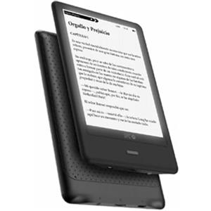 SPC Dickens Light Pro - Libro elettronico con touch screen e luce regolabile in luminosità e temperatura colore, posizione verticale e orizzontale, copertina libro inclusa, un mese di autonomia, Nero