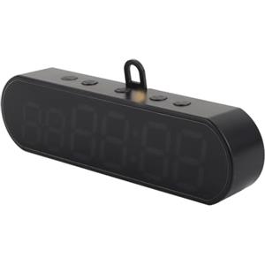 Phefop Timer Digitale Portatile da Palestra, 1000mAh USB Ricaricabile Multifunzionale Timer di Allenamento a Intervalli Cronometro Sportivo Sveglia per Allenamento Fitness a Casa