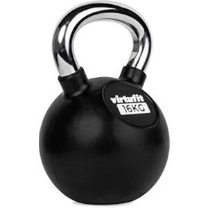 VirtuFit Kettlebell - Gomma - 4 kg fino a 32 kg (16 kg)
