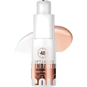 Generic Fondotinta che cambia colore, 30 ml, copertura completa per viso, primer per il viso, portatile, per ragazze e donne, per la casa, correttore in crema per il controllo 'olio