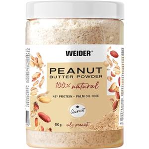 Weider Peanut Butter Powder (400 g) 100% Burro di Arachidi Naturale in Polvere, senza Zuccheri Aggiunti, Adatto ai Vegani, senza Olio di Palma