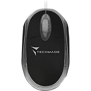TECHMADE MINI MOUSE OTTICO USB 800 DPI NERO TECHMADE