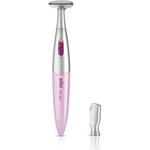 Braun Silk-Épil Depilatore Donna, Bikini Styler Rifinitore di Precisione Zona Bikini 3-in-1 con 4 Accessori, Idea Regalo, Festa della Donna, Fg1100 Rosa