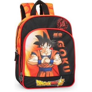 Franco Cosimo Panini DRAGON BALL SUPER - Zainetto Mini Bambino con Spallacci Imbottiti e Regolabili, Vano Principale e Tasca Frontale Zip - cm 22x33hx10