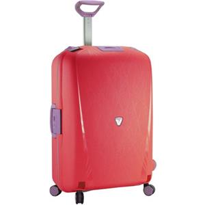 RONCATO Light trolley medio rigido 4 ruote con chiusura TSA, dimensioni 68x48x27 cm, Peso: 3,8 kg, valigia da stiva - Magenta