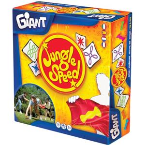 Zygomatic Asmodee -JUNGLE SPEED GIANT - Versione XXL del Celebre Gioco Jungle Speed - Gioco da Tavolo per Bambini, Famiglie e Amici - 3-9 Giocatori - 7+ Anni - Edizione Multilingua (Italiano Incluso)