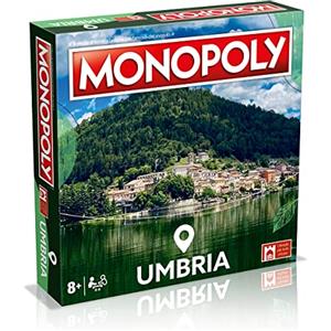 Winning Moves Monopoly Umbria City - Gioco da Tavolo per 2-6 Persone, età 8+
