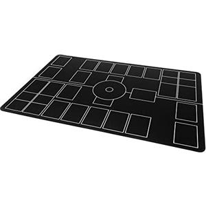PLAYMATS Tappetino minimalista in gomma per 2 giocatori compatibile con i Pokemon 69x45 cm