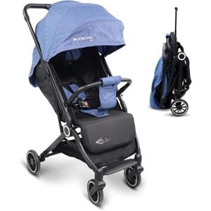 Mobiclinic®, Passeggino Leggero, Ultra Compatto, Imbracatura a 5 Punti, Manubrio Monomaniglia, Carrello Pieghevole, Cestino, 0-36 Mesi, Regolabile, Cappottina Pieghevole, Freni con Blocco, Trip