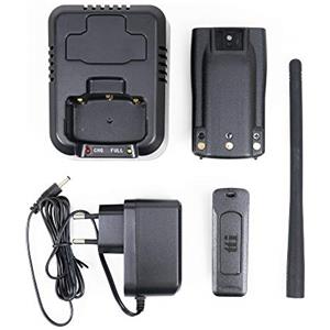 TTI Kit accessori TTi H100 con batteria da 2600 mAh inclusa per radio CB portatile TTi TCB-H100