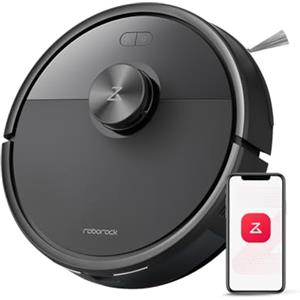 roborock Q7 M5 Robot Aspirapolvere Lavapavimenti con Mappatura, 10.000 Pa, Anti-groviglio, Quantità d'acqua Regolabile per il Lavaggio, Auto Boost sui Tappeti, Controllo APP, Nero
