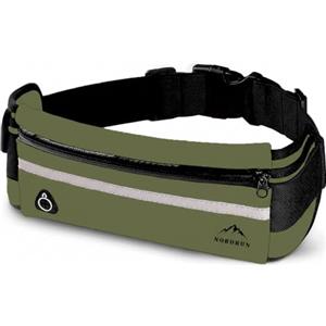Nordrun Marsupio Running Uomo & Donna, marsupio corsa Impermeabile - per Corsa, Sportivo, Trekking, Sport, Fitness, Jogging - marsupio running Cintura Palestra - per Tutti Cellulare