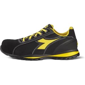 Utility Diadora, Scarpe Antinfortunistiche Unisex, GLOVE TEXT LOW S1PS FO HRO, colore BLACK, taglia 37