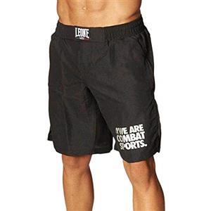 LEONE 1947, Basic Pantaloncino MMA, Unisex - Adulto, Nero, XS, AB795