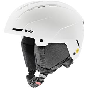 uvex glance MIPS - casco da sci robusto per adulti - regolazione individuale delle dimensioni - aerazione ottimizzata - white matt - 54-58 cm