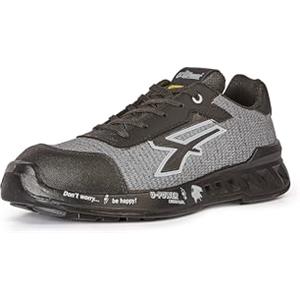 U-POWER DON'T WORRY... BE HAPPY! U-Power Red Leve Adam, Scarpe Antinfortunistiche, Scarpe da Ginnastica Unisex Leggere antiperforazione, Suola in Rafia, Suola Infinergy, con Puntale in Alluminio (42)