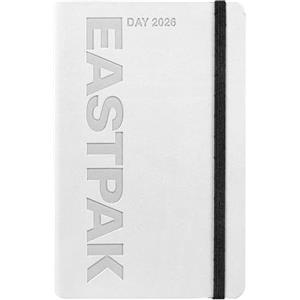 Franco Cosimo Panini EASTPAK, Agenda 2026 Ufficiale Eastpak, Agenda Giornaliera 12 Mesi Midi, Planner Giornaliero con 352 Pagine, Elastico, Tasca Portatutto, Segnalibro, Calendario 2026 e 2027, Formato 9 x 14 cm, Ice