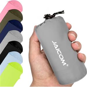 JAICOM Sacco a Pelo, Sacco Lenzuolo da Viaggio Ultraleggero, 100% Nylon di Alta qualità, Morbido e Confortevole (150g), Ideale per Backpackers, Campeggio, Ostelli, Hotel e Viaggi Estivi