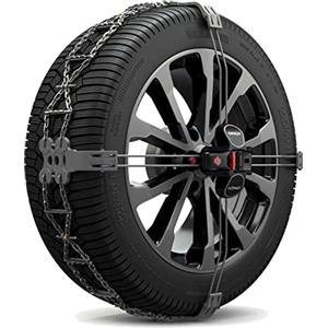 König K-Summit K34 - Catene da Neve Esterne in Acciaio, Montaggio Rapido e Compatibili con Spazi Ridotti