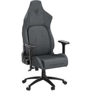 Razer Iskur Fabric - Sedia da gioco premium con supporto lombare integrato (sedia da scrivania/ufficio, similpelle multistrato, imbottitura in schiuma, cuscino per la testa) Tessuto