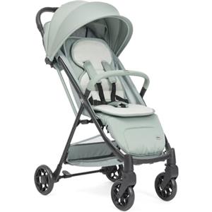 Chicco Passeggino Taormina, 0+ Mesi - 22 Kg, Passeggino Leggero con Chiusura Smart e Compatta, Capotte Estensibile con Trattamenti UV50+ e Antipioggia, Schienale Regolabile, Poggiagambe, Verde