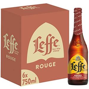 Leffe Rouge, Birra Bottiglia - Pacco da 6x75cl
