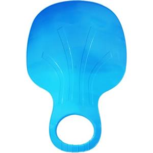 Generisch Tavola per slittino da neve professionale per esterni, adulti, bambini, robusta, per sci e sabbia (blu, taglia unica)