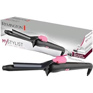 Remington Ferro Arricciacapelli - Per boccoli definiti 19 mm- Rivestimento in ceramica, nero/rosa, My Stylist CI1A119