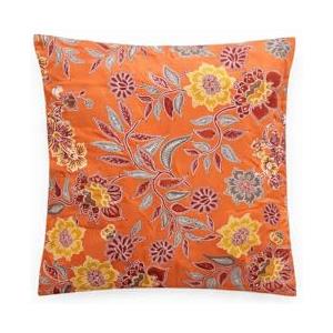 Bassetti Granfoulard - Federa per cuscino in 100% raso di cotone, copricuscino con chiusura lampo cm 40 x 40 (VARIGOTTI ARANCIO)