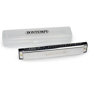 BONTEMPI - Armonica Metallica con Voci in Metallo 24 Note Dimensioni | 180x23x30 mm