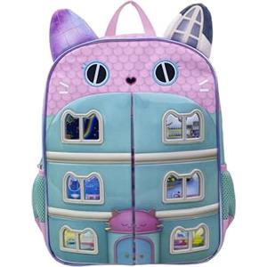 CYPBRANDS Marchi CyP: Gabby, Zaino, Zaino per bambini, Copertine magnetiche, Asilo nido, Scuola materna, Multicolor, Prodotto ufficiale