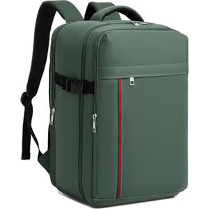 KONO Zaino Ryanair 40x25x20cm Zaino da Viaggio per Aereo Bagaglio a Mano 20L per Uomo e Donna, Verde