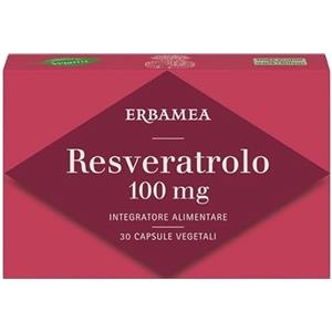 Erbamea RESVERATROLO 100MG 30CPS