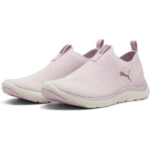 Puma SOFTRIDE Remi Slip-ON Knit Wn's - Scarpe per Jogging su Strada Femmina, Rose Mauve-Warm White-Rose Gold,